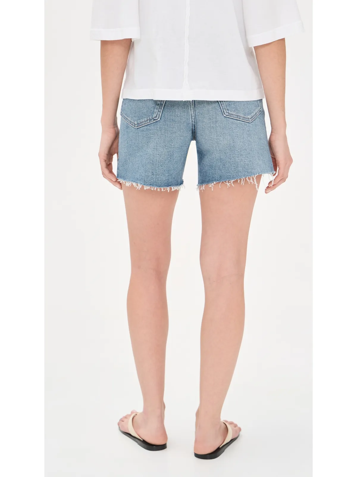 Madewell マタニティ サイドパネル パーフェクト ヴィンテージ ショート (Midvale Wash) - 画像3