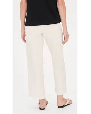 Madewell マタニティ用 ヴィンテージ風 ワイドクロップジーンズ ヴィンテージキャンバス生地 - サムネイル3