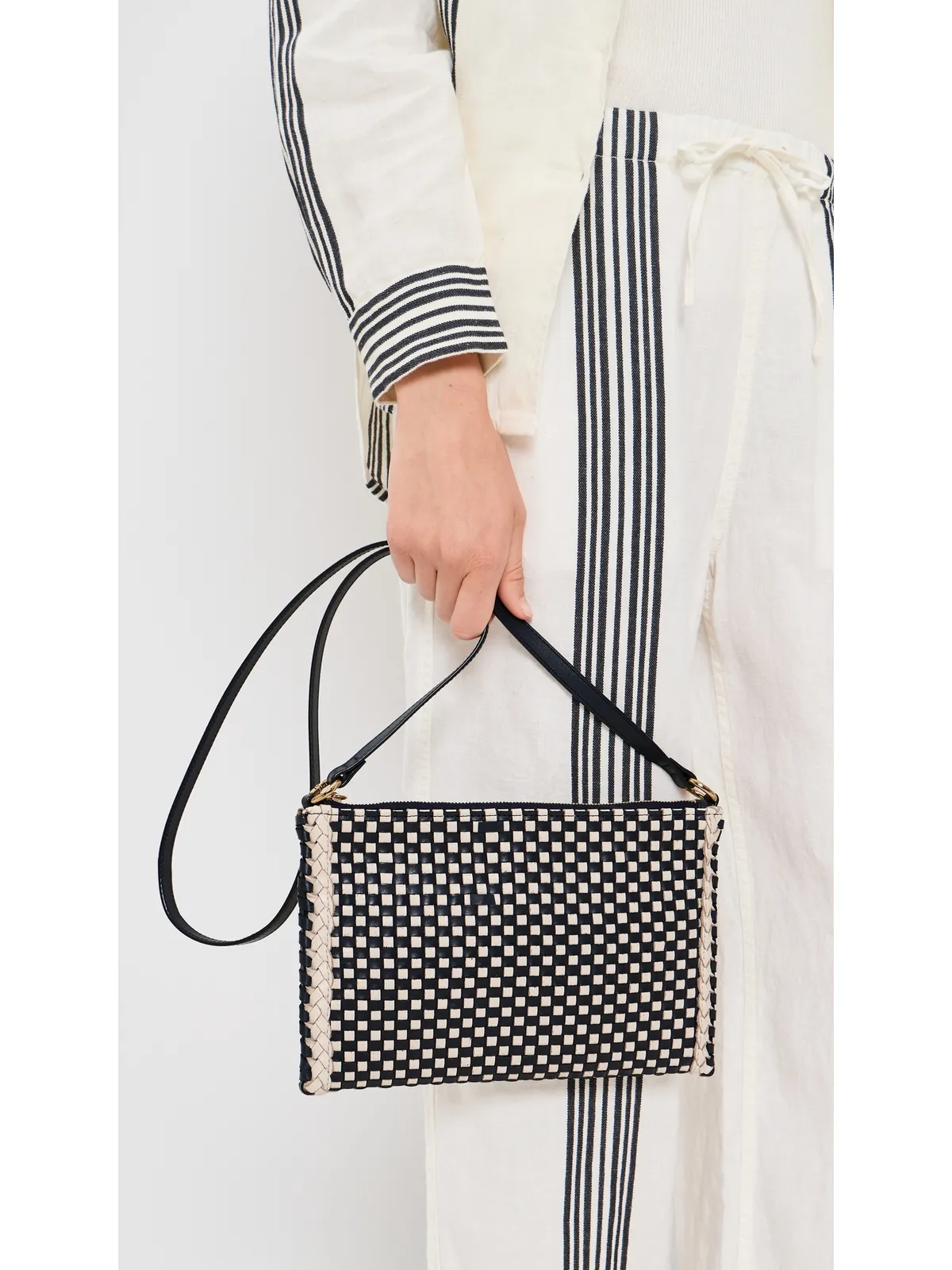 Madewell The Signature Woven Crossbody Bag Juniper Berry Multi - 画像3