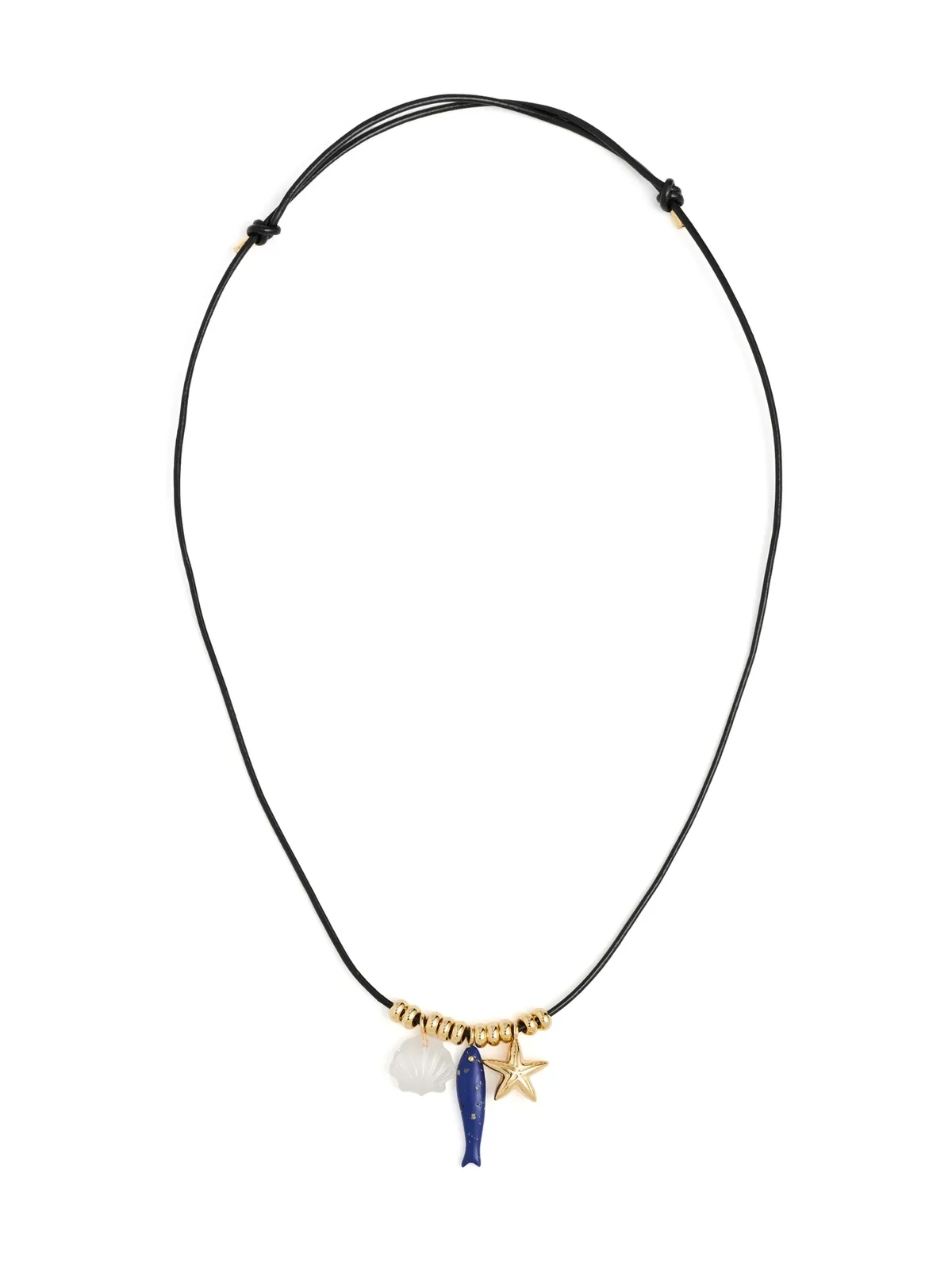 Madewell Sea Creature レザー ネックレス - 画像6