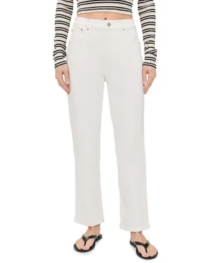 Madewell ペティット ロングライン ストレートジーンズ - サムネイル1
