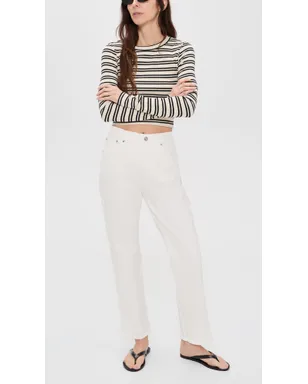 Madewell ペティット ロングライン ストレートジーンズ - サムネイル5