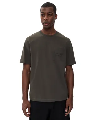 Maison Kitsuné ポエティック・スクリプト コンフォートTシャツ ベルーガ - サムネイル1