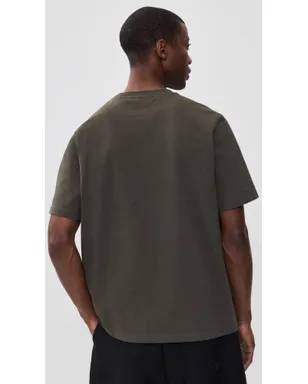 Maison Kitsuné ポエティック・スクリプト コンフォートTシャツ ベルーガ - サムネイル3