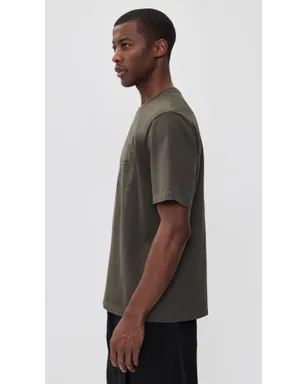 Maison Kitsuné ポエティック・スクリプト コンフォートTシャツ ベルーガ - サムネイル4