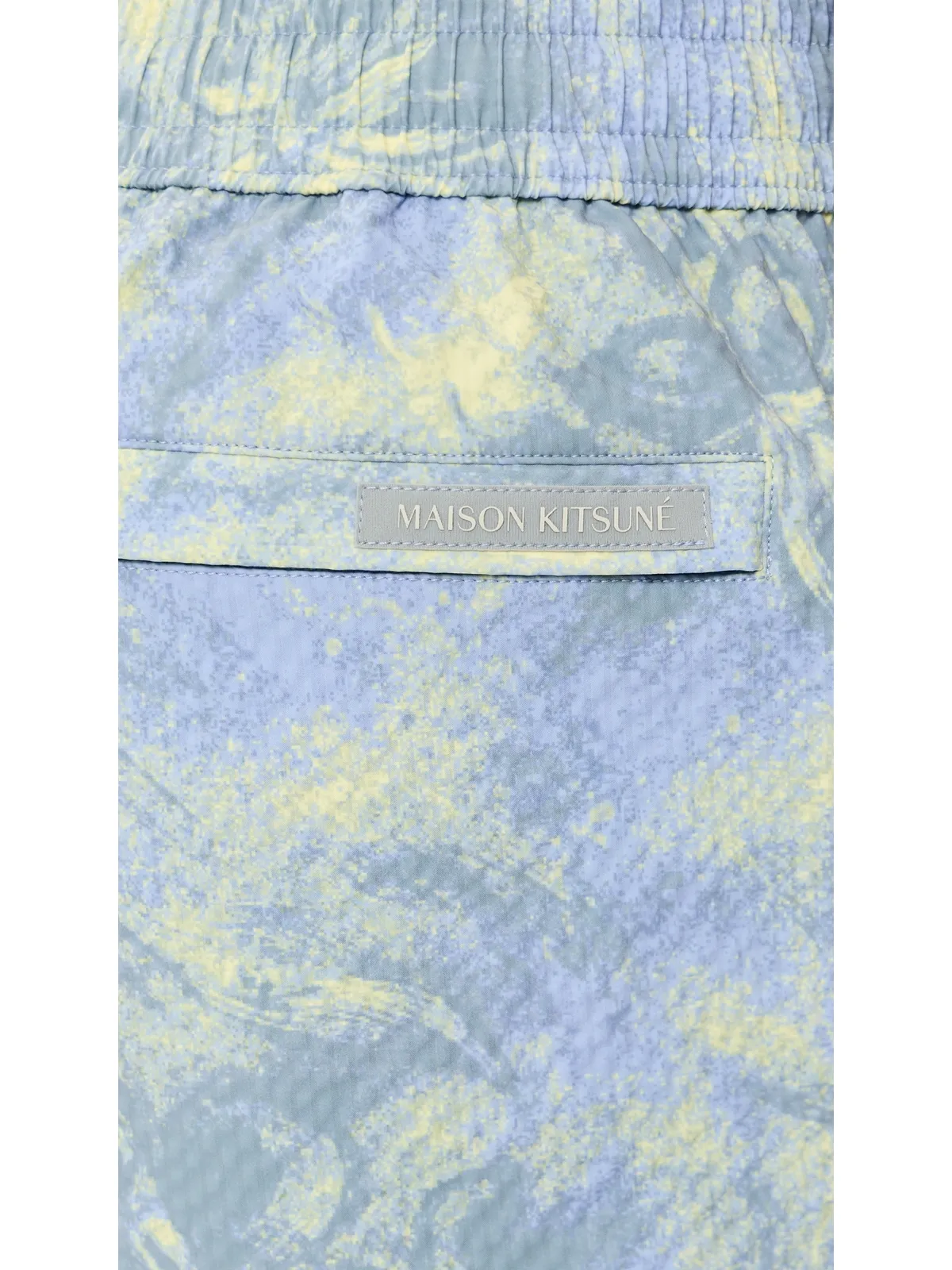 Maison Kitsuné プリントシアサー生地のスイムショーツ - 画像6