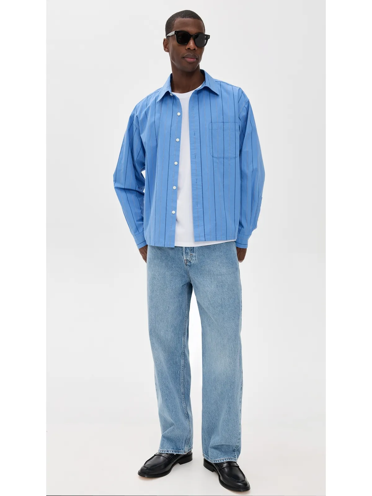 Maison Kitsuné フォックスヘッドパッチ付き レギュラーTシャツ ホワイト - 画像5