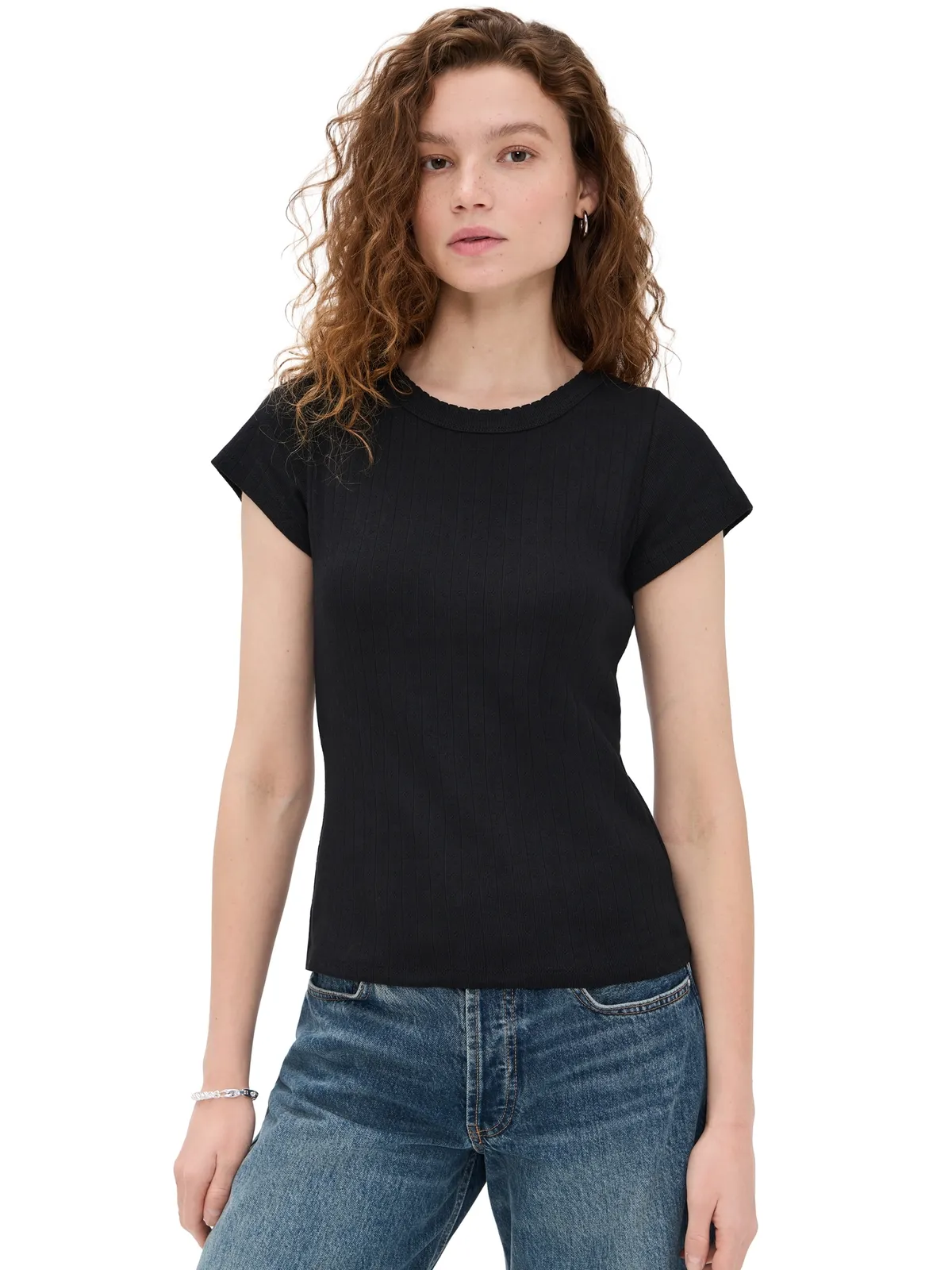 Marea ポインテール クルーネックTシャツ - 画像1