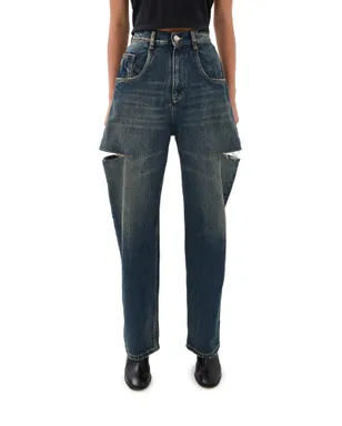Maison Margiela 5ポケットパンツ ウォッシュドインディゴ 38 - サムネイル1