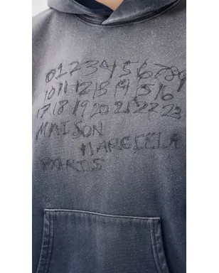 Maison Margiela 刺繍入りスウェットシャツ コバルト - サムネイル6