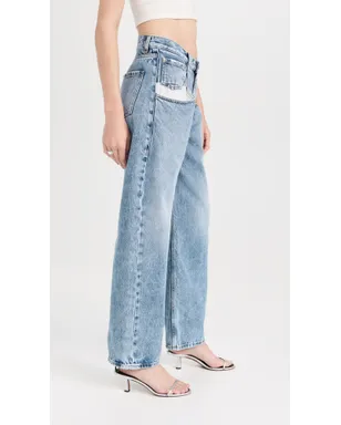 Maison Margiela ストレートジーンズ コントラストポケット付き デニム - サムネイル4