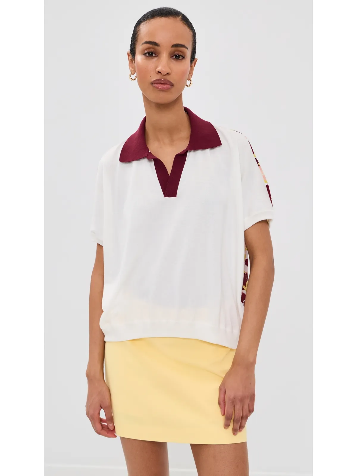 Marni ポロネックセーター アイボリーホワイト 36 - 画像2