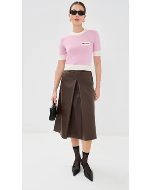 Marni ラウンドネック セーター ピンク グミ - サムネイル5