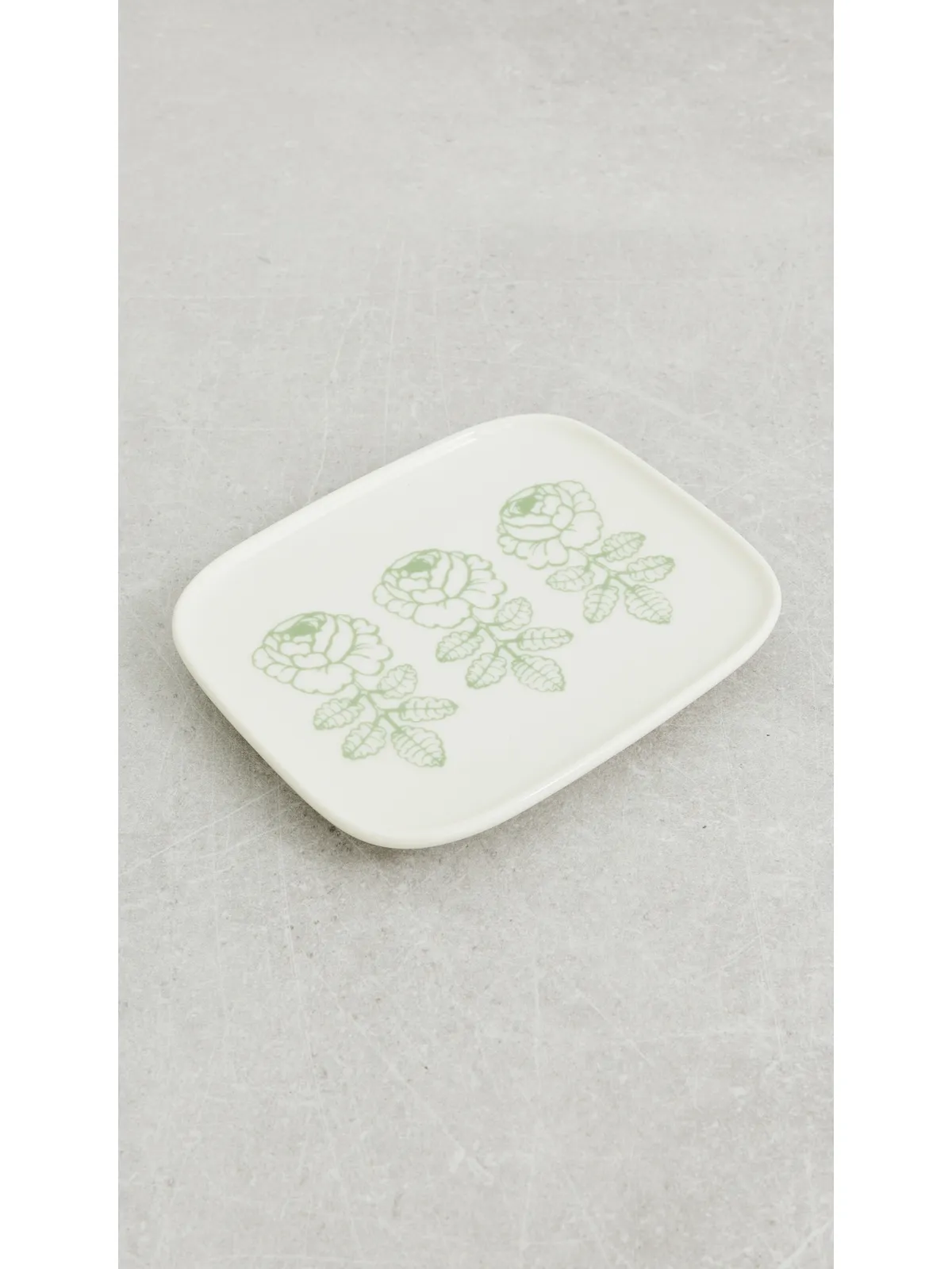 Marimekko Oiva Vihkiruusu Plate - 画像2
