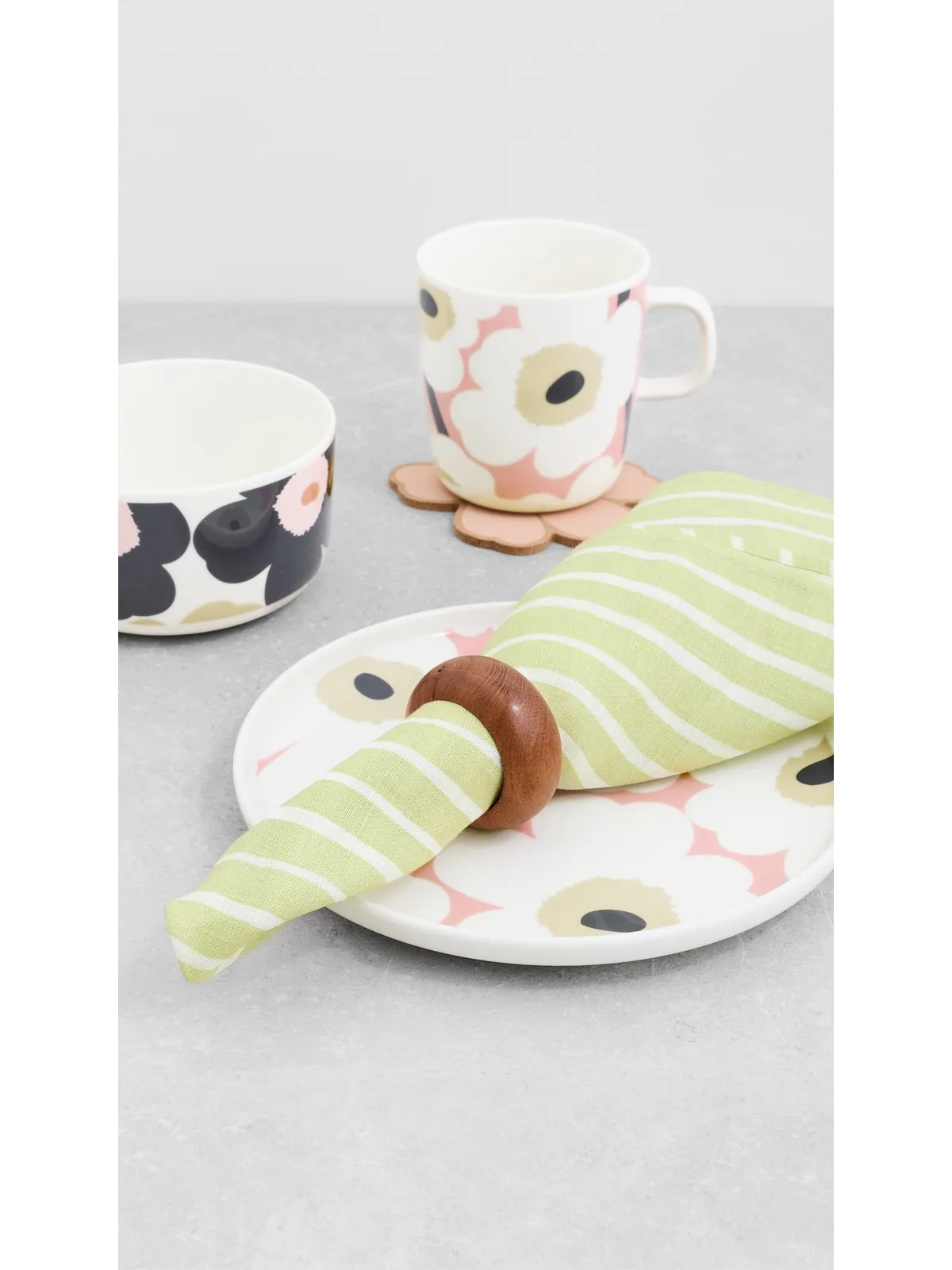 Marimekko オイヴァ ウニッコ プレート - 画像3