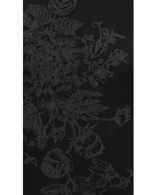 Marques'Almeida 花柄ドリルTシャツドレス ブラック - サムネイル6