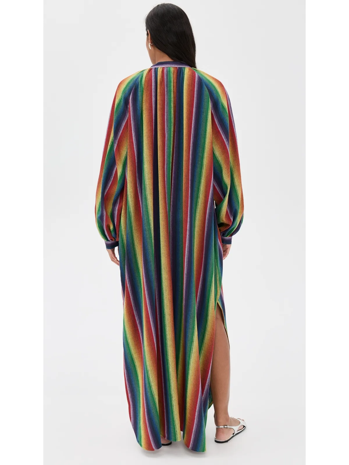 MARRAKSHI LIFE The V Neck Toaureg Dress Stripe - 画像3