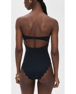 Marysia リスボン マイヨ ワンピース水着 ブラック - サムネイル3