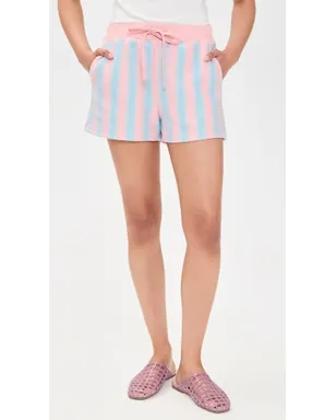 MAUDE CLUB Monroe Shorts Pink Blue - サムネイル2