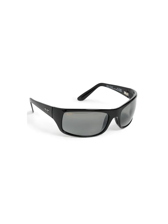 Maui Jim Maui Jim Peahi サングラス Black-Black-Greyの商品画像