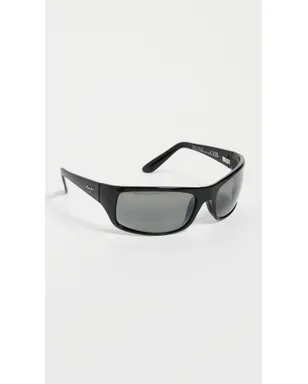 Maui Jim Peahi サングラス Black-Black-Grey - サムネイル4