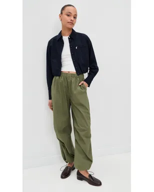 Marine Layer Lexiリブ サンイン ハイネック クロップ タンクトップ - サムネイル5