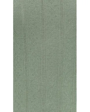 Marine Layer Lexi Pointelle Scoop Tee Olive - サムネイル6