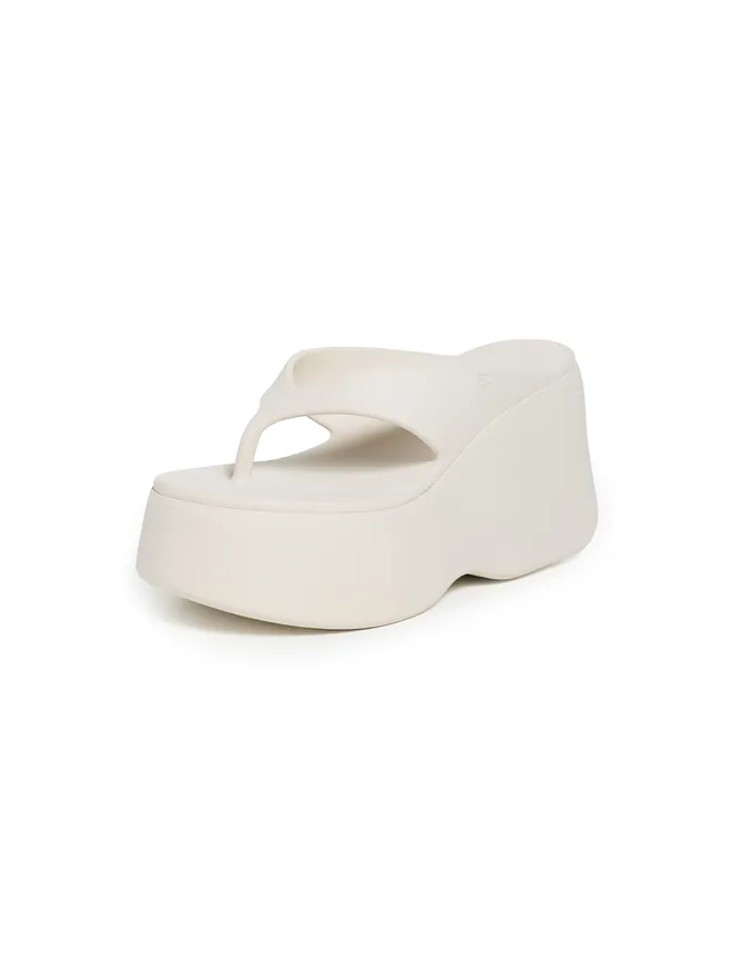 Melissa Melissa フリートングウェッジ サンダル（ライトベージュ）の商品画像