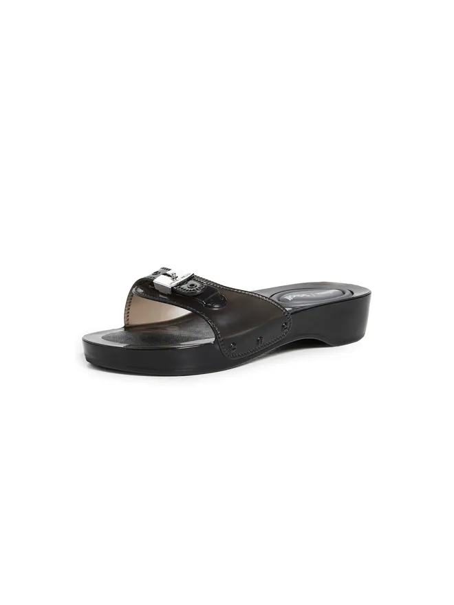 Melissa Melissa ペスクラ ヒール クリア ブラックの商品画像