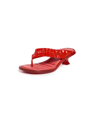 Melissa メルリッサ×ガニー ジェリー トング キトンヒール レッド - サムネイル1