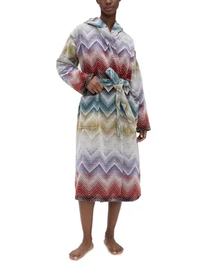 Missoni フード付きバスローブ マルチカラー - サムネイル1
