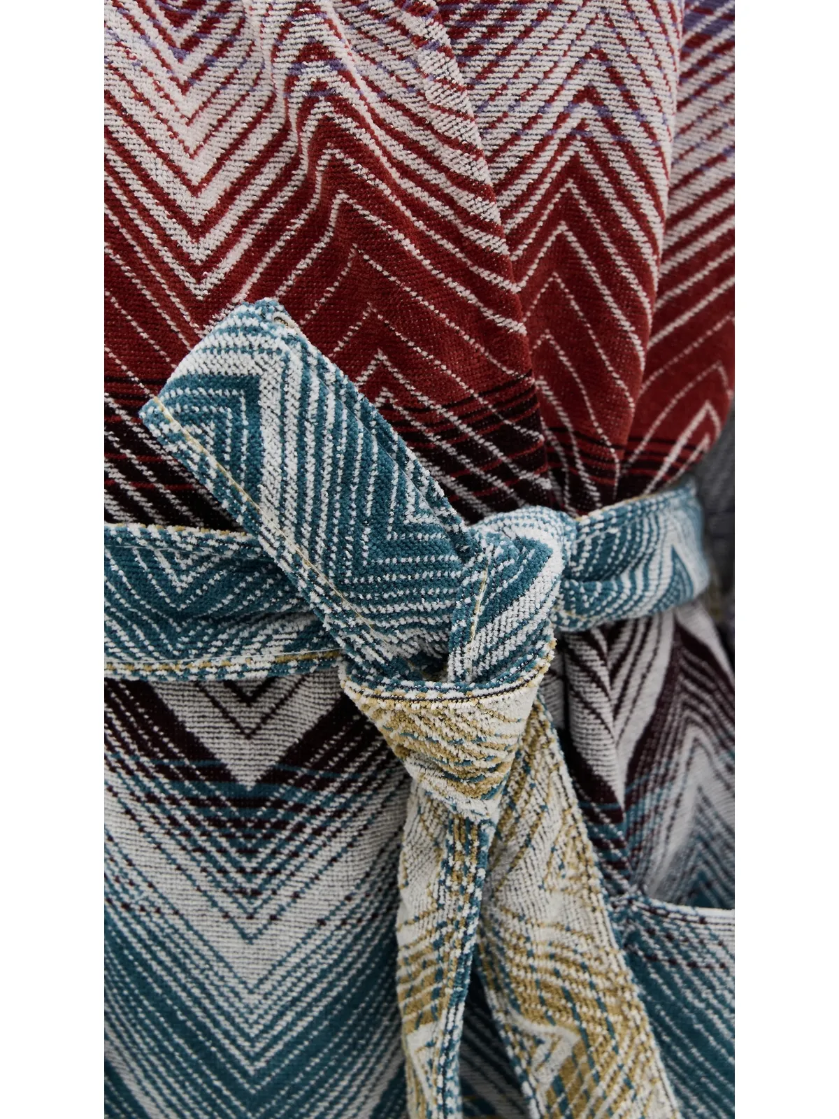 Missoni フード付きバスローブ マルチカラー - 画像6