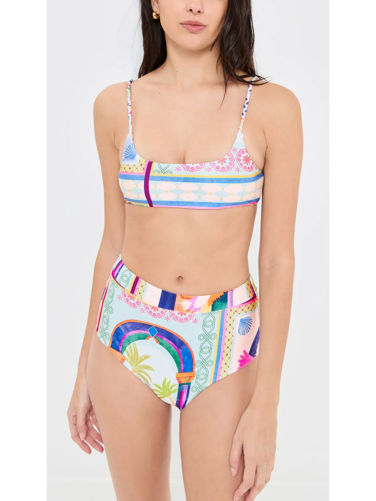 MINKPINK エリシア ハイウエストボトム Paradiso - 画像4