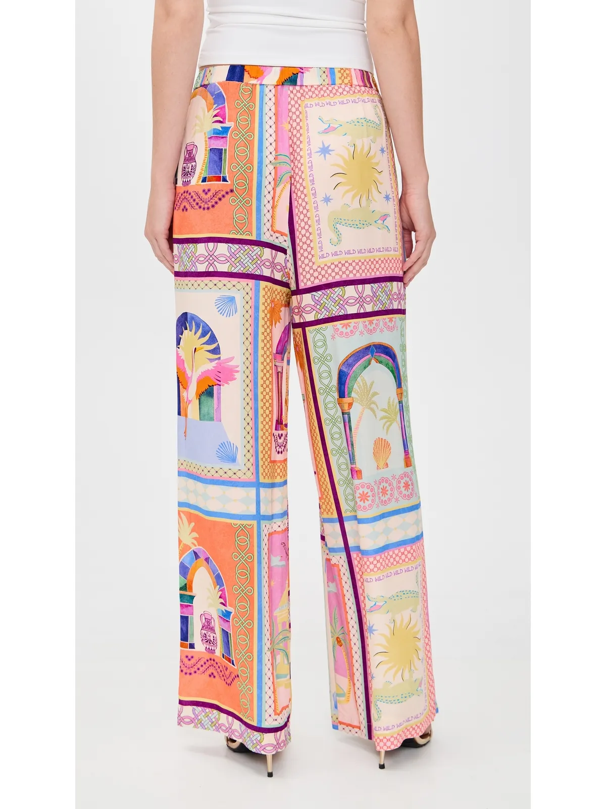 MINKPINK エリシア ドローストリングパンツ Paradiso - 画像3