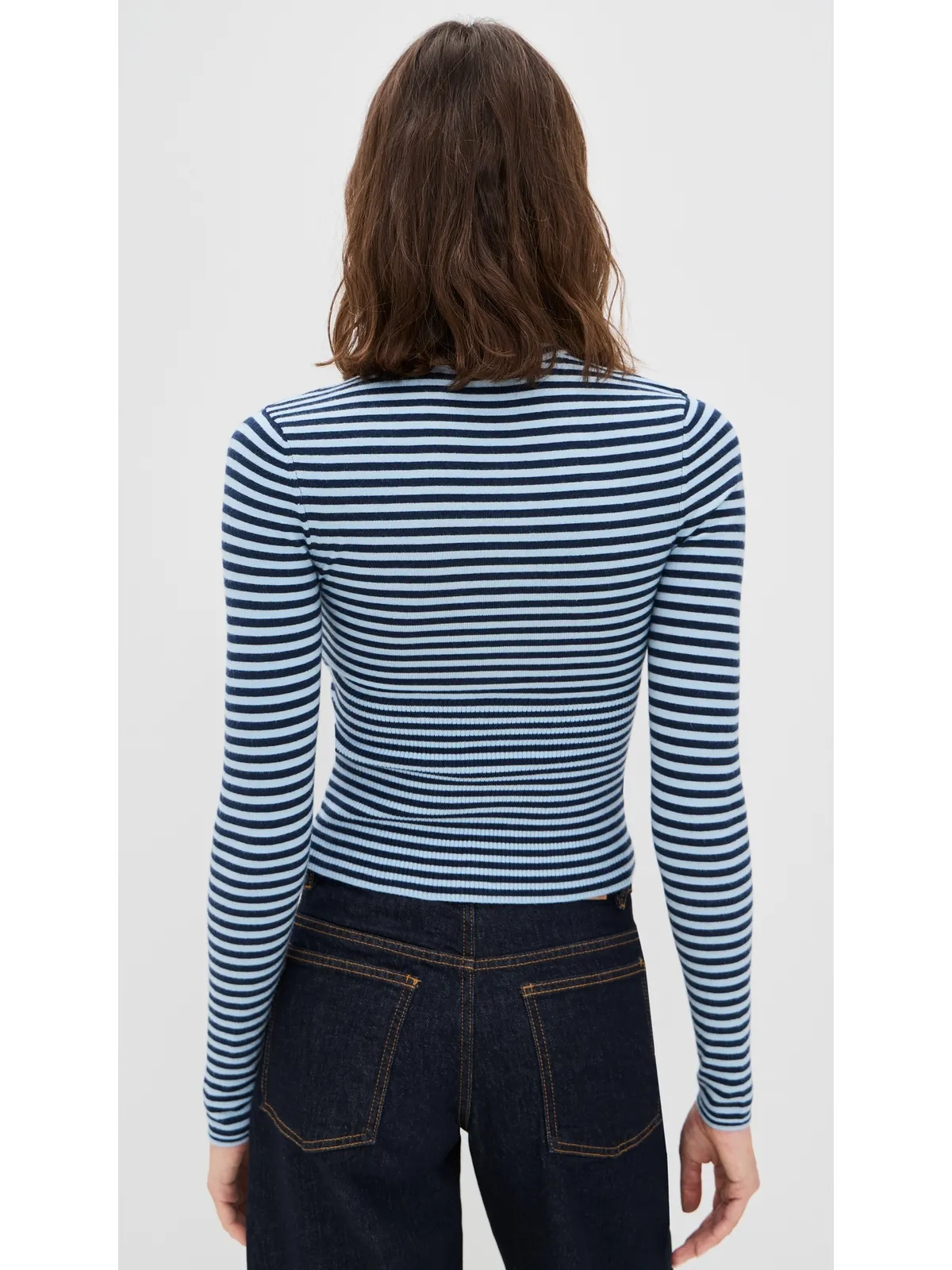 Miaou Vlad Zip Up Blue Stripe - 画像3
