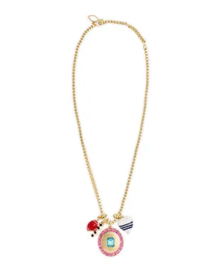 Mignonne Gavigan ミランダ チャーム ネックレス ゴールド マルチ - サムネイル6