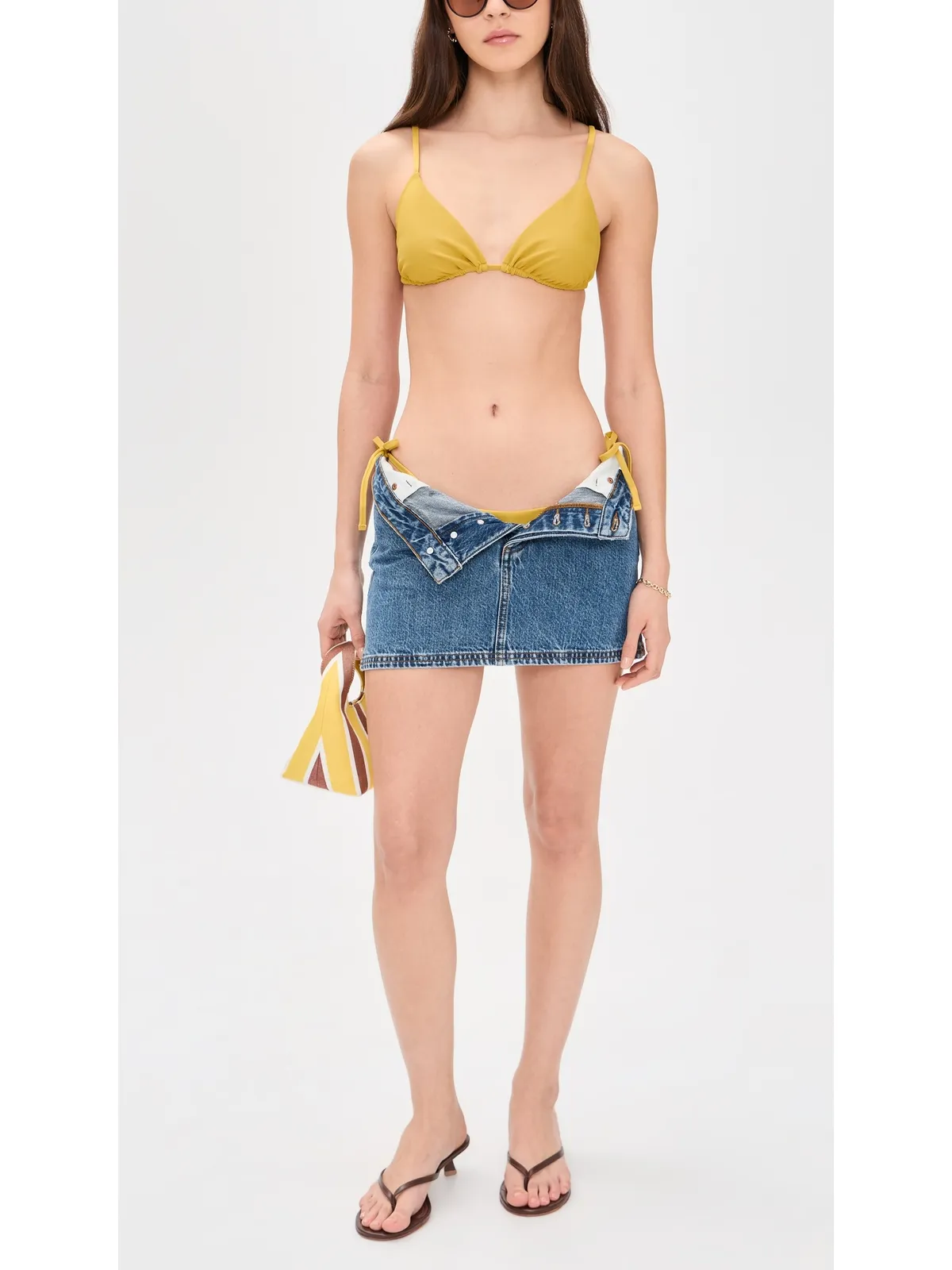 MIKOH カタリーナ ビキニトップ ラタン - 画像6