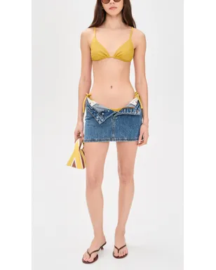 MIKOH カタリーナ ビキニトップ ラタン - サムネイル6