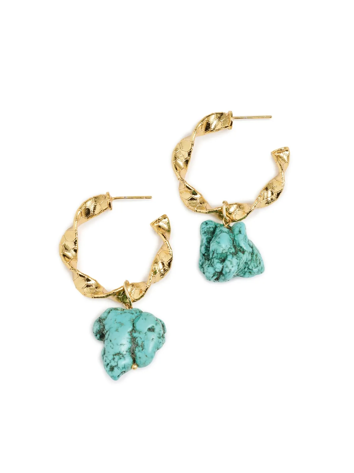 Maison Irem ロッキー フープピアス - 画像5