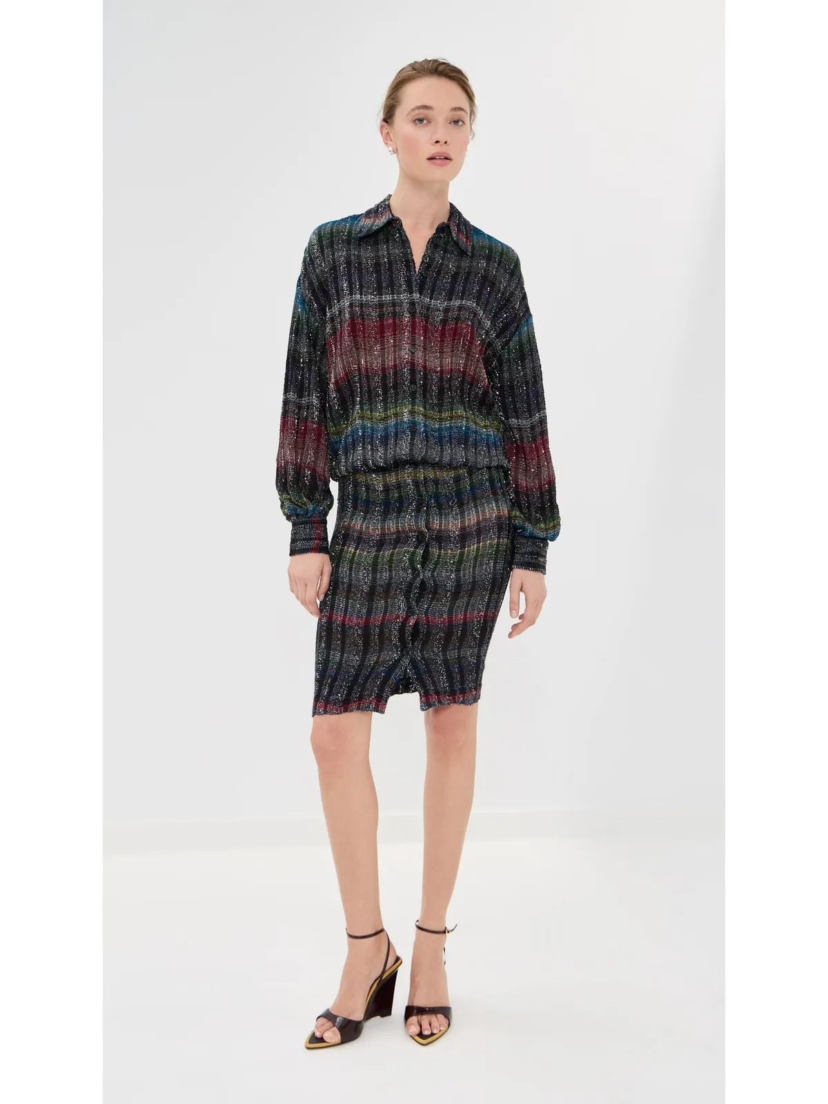 Missoni ミディ丈セータードレス - 画像2