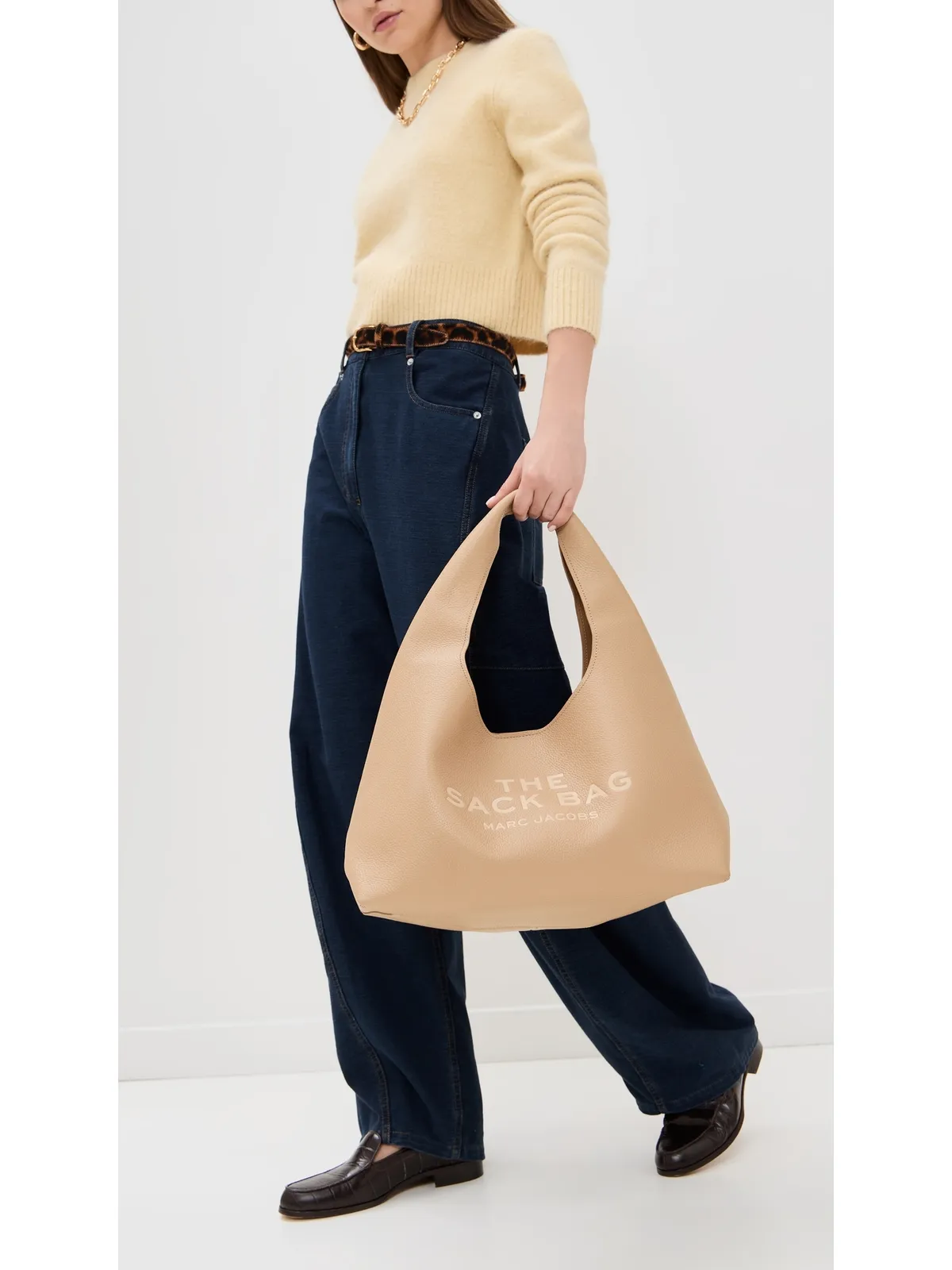 Marc Jacobs ザ・サック ショルダーバッグ キャメル - 画像3