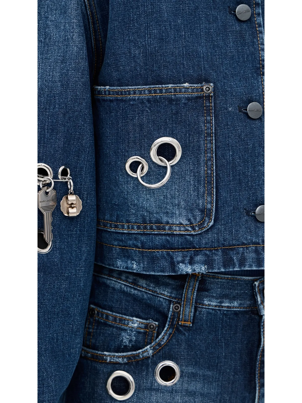 Marc Jacobs グロメット ユーティリティジャケット - 画像6