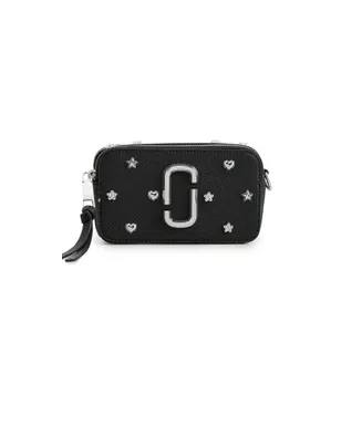 Marc Jacobs ミニアイコンスタッズスナップショットバッグ ブラック×マルチ - サムネイル1