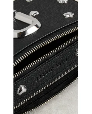 Marc Jacobs ミニアイコンスタッズスナップショットバッグ ブラック×マルチ - サムネイル6