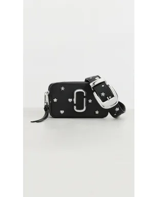 Marc Jacobs ミニアイコンスタッズスナップショットバッグ ブラック×マルチ - サムネイル2