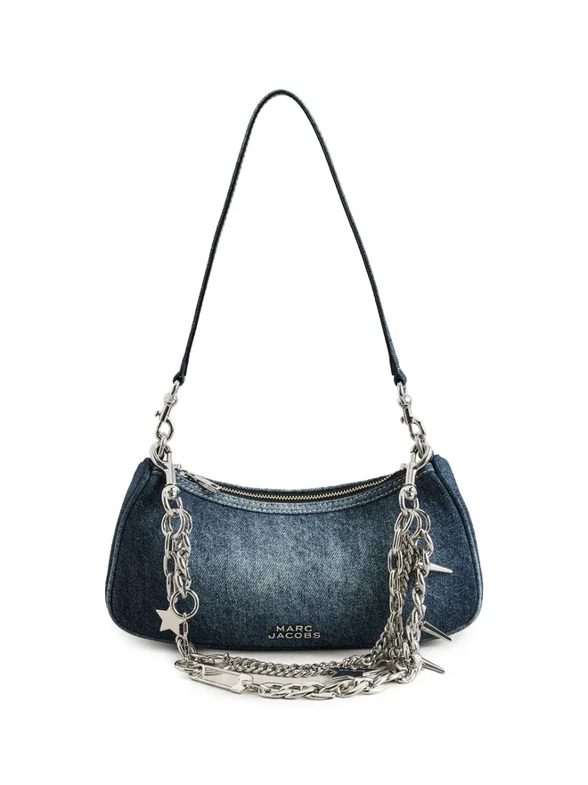 Marc Jacobs Marc Jacobs デニム チャーム ショルダーバッグの商品画像
