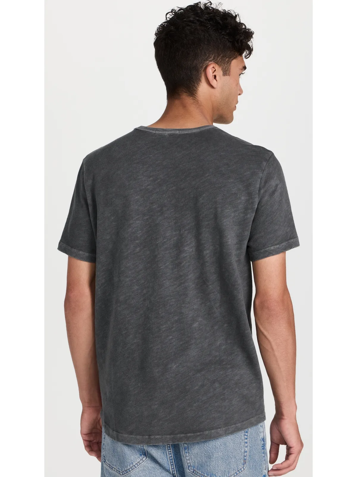 Marine Layer リラックスフィット ヘビー・スラブ ポケットTシャツ - 画像3