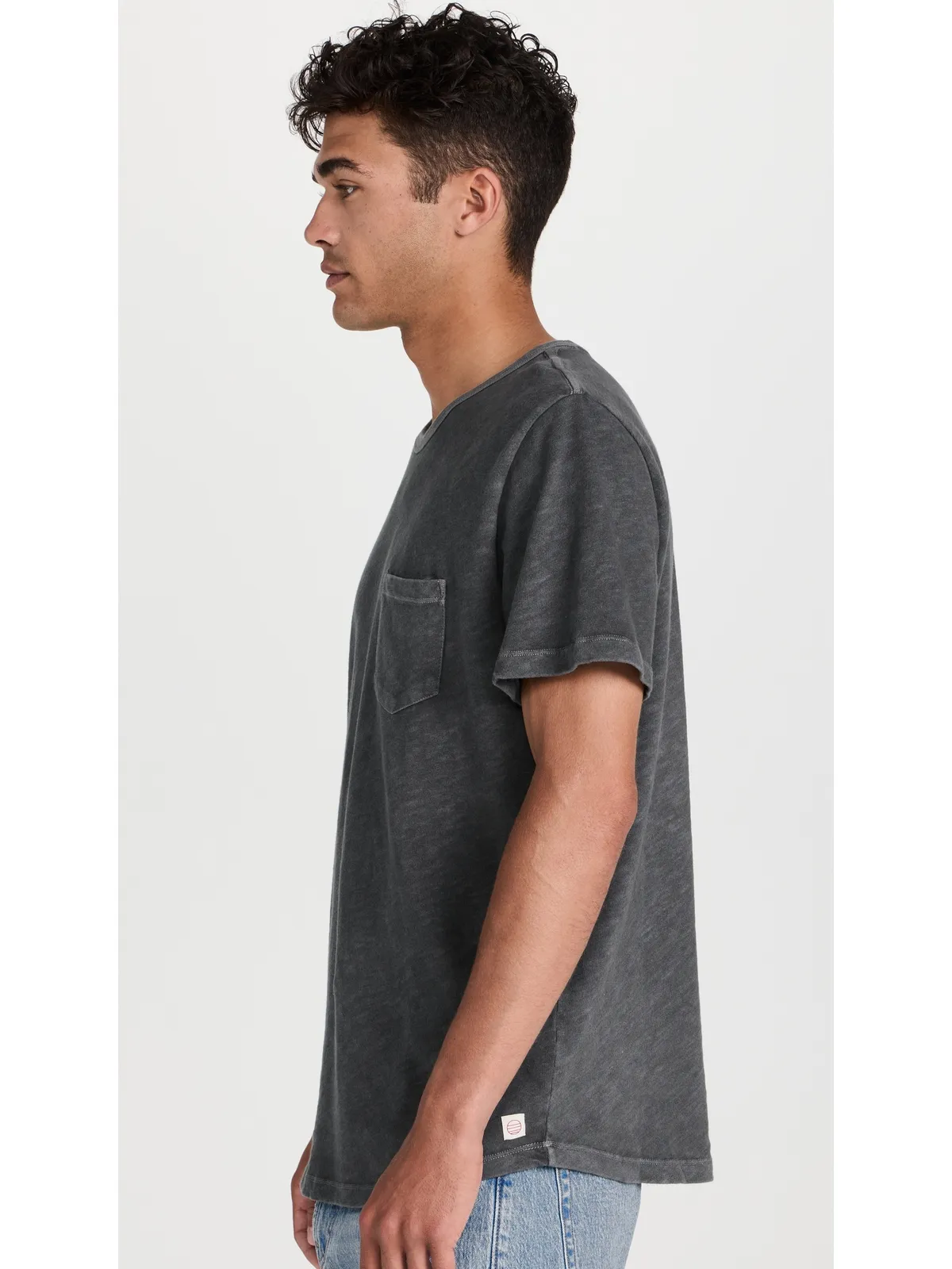 Marine Layer リラックスフィット ヘビー・スラブ ポケットTシャツ - 画像4