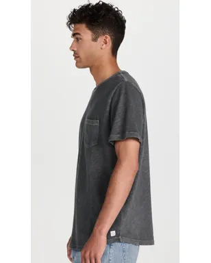 Marine Layer リラックスフィット ヘビー・スラブ ポケットTシャツ - サムネイル4