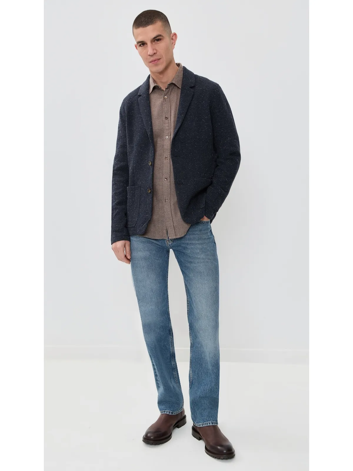 Marine Layer パシフィカ ストレッチツイル ブレザー - 画像5